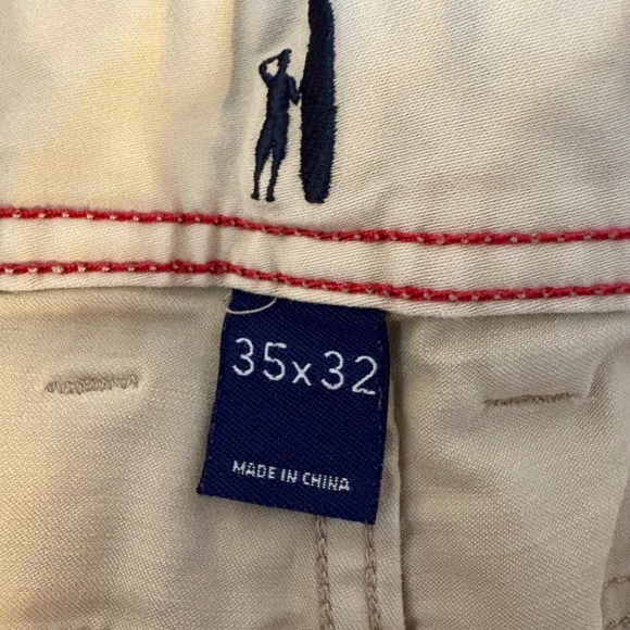 Johnnie-O‎ men's khaki pants. 35 x 32. GUC - Picture 4 of 9